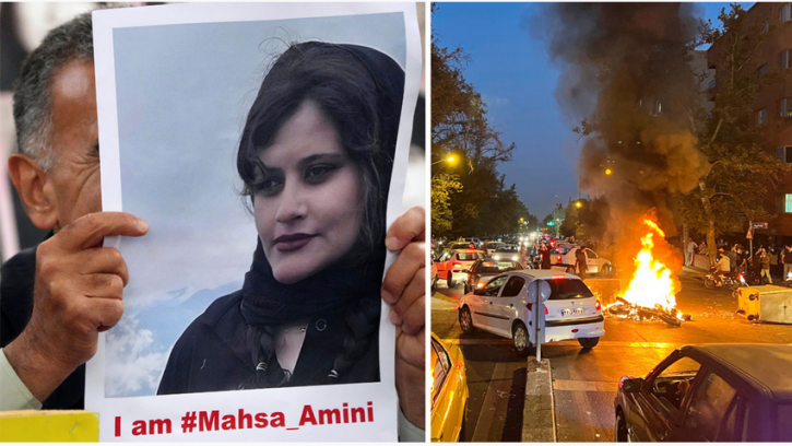 ইরানে হিজাববিরোধী বিক্ষোভ চলছেই, ৮ দিনে নিহত অর্ধশতাধিক