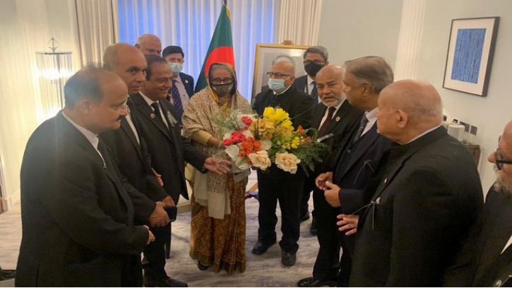 প্রধানমন্ত্রীকে স্বাগত জানিয়েছে আওয়ামী লীগ যুক্তরাজ্য শাখা