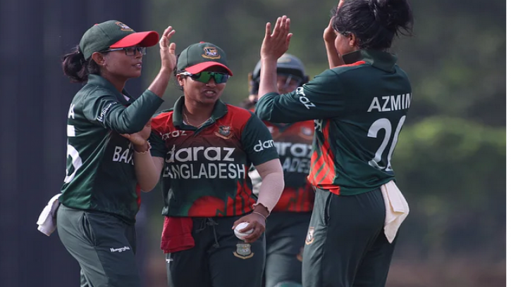 শেষ ম্যাচে হেরে গেলেন বাংলাদেশের মেয়েরা