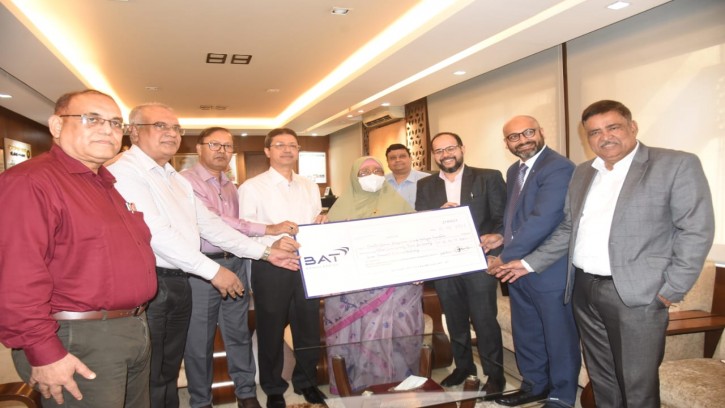 শ্রমিক কল্যাণ তহবিলে ১৫ কোটি ৭৩ লাখ টাকা লভ্যাংশ জমা দিলো বিএটি