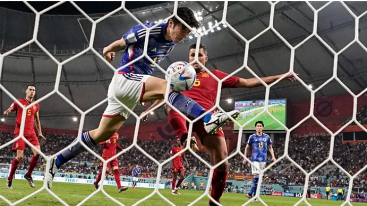 স্পেনকে হারিয়ে চতুর্থবারের মত শেষ ষোলোতে জাপান