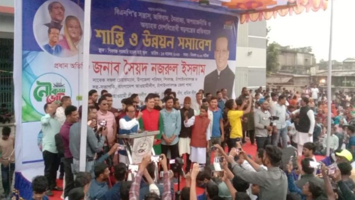 শিবগঞ্জে বিশাল শান্তি ও উন্নয়ন সমাবেশ