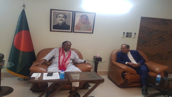 আসামের স্পিকারের সাথে বাণিজ্যমন্ত্রীর মতবিনিময়