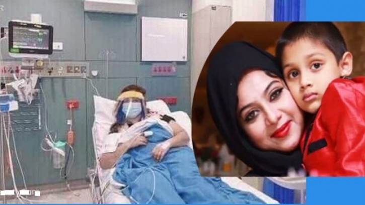  করোনা আক্রান্ত শাবনূর হাসপাতালে