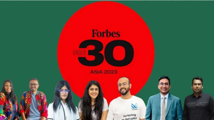 ফোর্বসের অনূর্ধ্ব ৩০ তালিকায় ৭ বাংলাদেশি