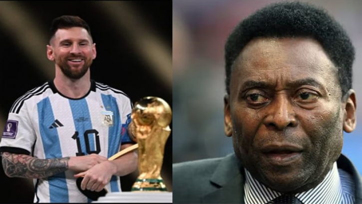 বিশ্বকাপ শিরোপা মেসির পাপ্য ছিল বললেন পেলে