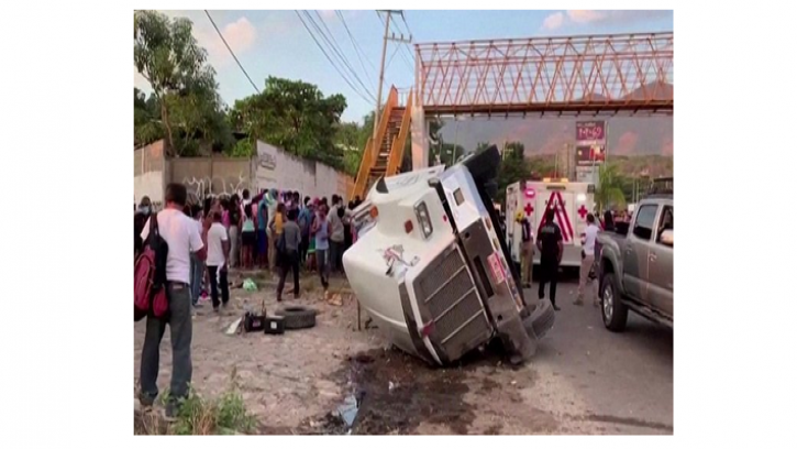 মেক্সিকোতে ট্রাক দুর্ঘটনায় নিহত ৫৩ 
