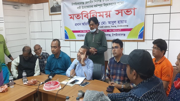 শিবগঞ্জে নারী উদ্যোক্তাদের উদ্বুদ্ধকরণে মতবিনিময়