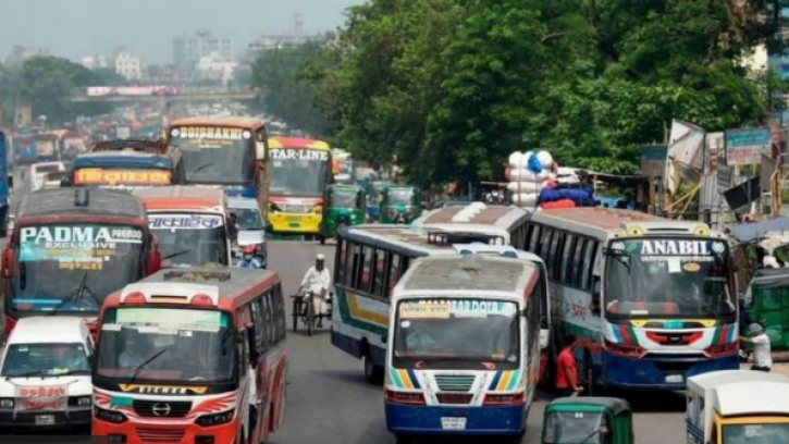 ভাড়া বৃদ্ধির সিদ্ধান্তের পর পরিবহণ চলাচল শুরু